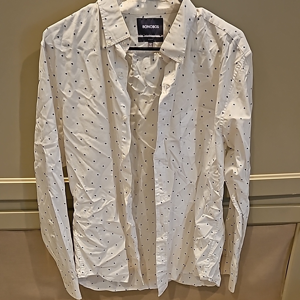 Men's long sleeve button down